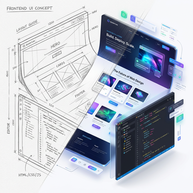 Frontend Editor Sketch